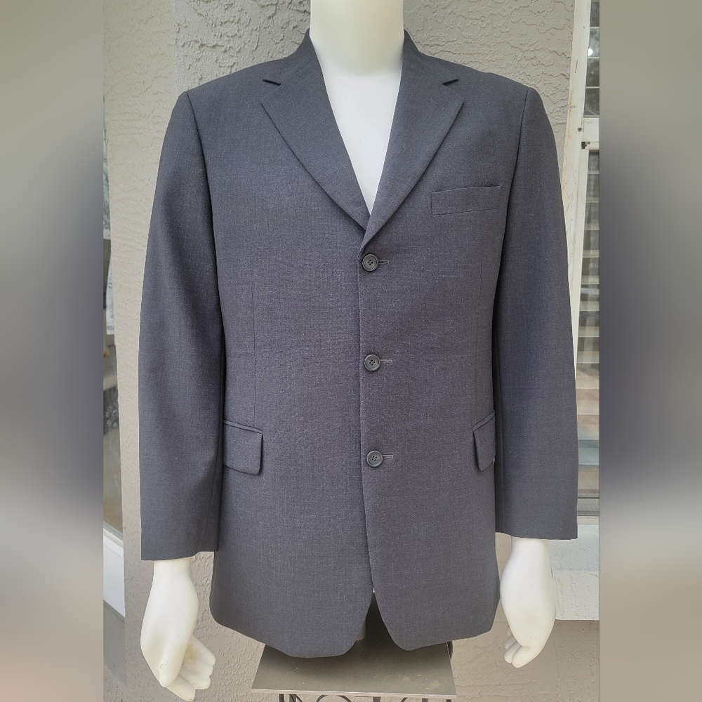 Y2K Brooks stretch 3 buttons sport jacket dark gray size 42R